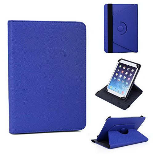 Protection Prestigio MultiPad 7.0 HD Kroo Accord étui bleu rotatif 360