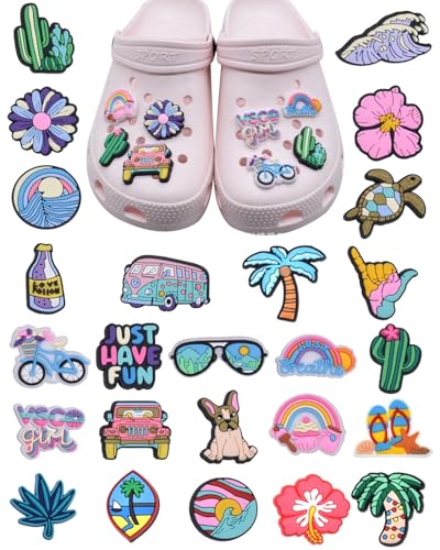 Zeayebsr 25pcs Schuh Charms, Crocs Anstecker für Kinder, PVC...