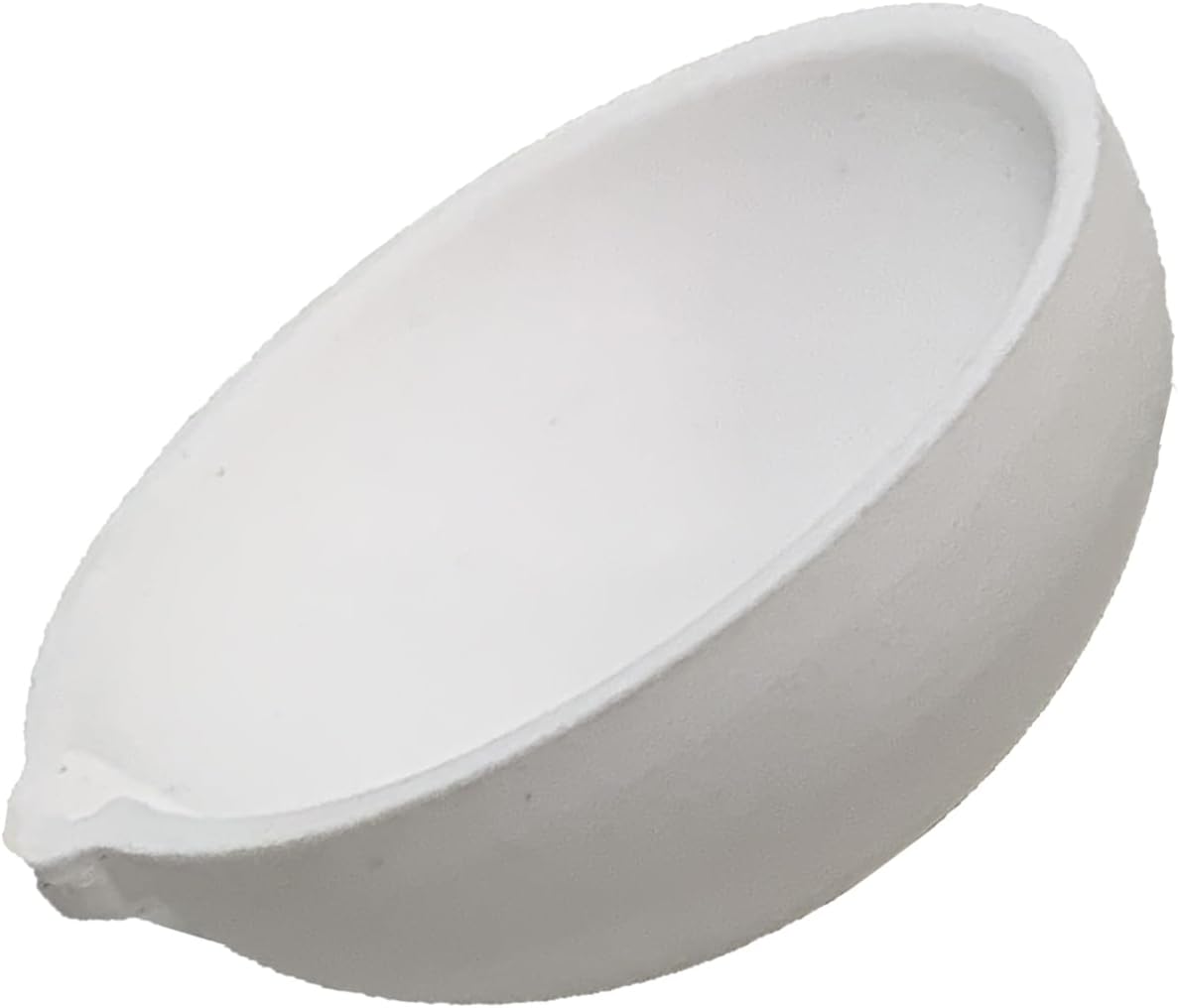 Ceramic Quartz Crucible Bowl Dish Cup Furnace Melting Casting Refining Gold Silver (2pcs 750g)