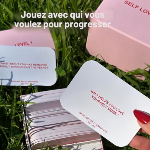 WE'RE NOT REALLY STRANGERS Jeu de cartes Self-Love Edition pour adolescents – vue 3