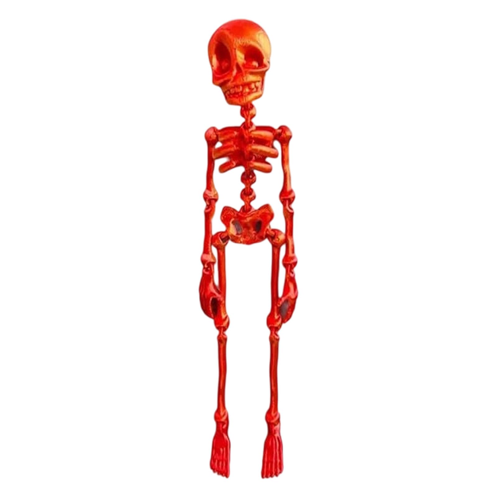 Elnwnnkc Refrigerator Magnets Poseable Skeleton Fridges Magnets Decorative Magnet for Kitchen Classroom Locker Whiteboard Poseable Skeleton Fridge