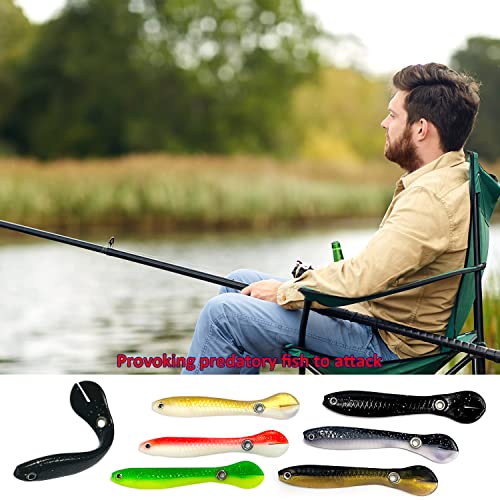 6 esche Bionic Loach Swing Tail da 10 cm, esche