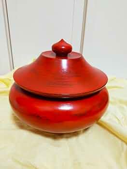 根来塗 唐物薬器 薬壺　AC756 根来塗 唐物薬器 薬壺 AC756