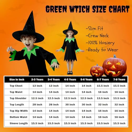 Image of Sarvda Halloween Dress | Costume and Accessories | For Girls and Boys | Haunted Horror Theme Party Vampire Witch Ghost Skeleton Draculla Pumpkin Scary Cosplay Dress