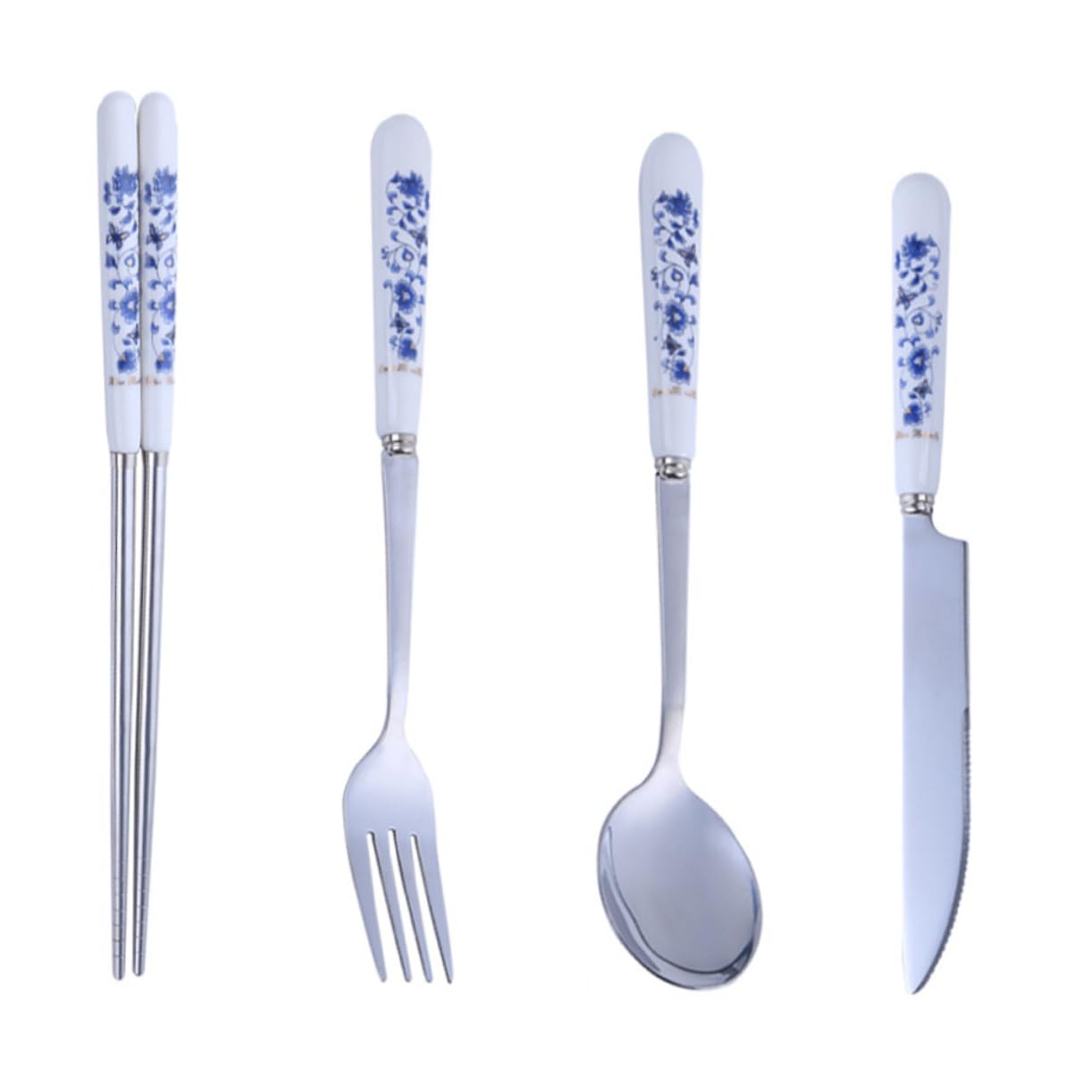 BESTonZON Vajilla De Porcelana y Blanca Cubiertos Para Servir Utensilios De Cocina Vajilla Duradera Para Uso Diario Mesa De Comedor