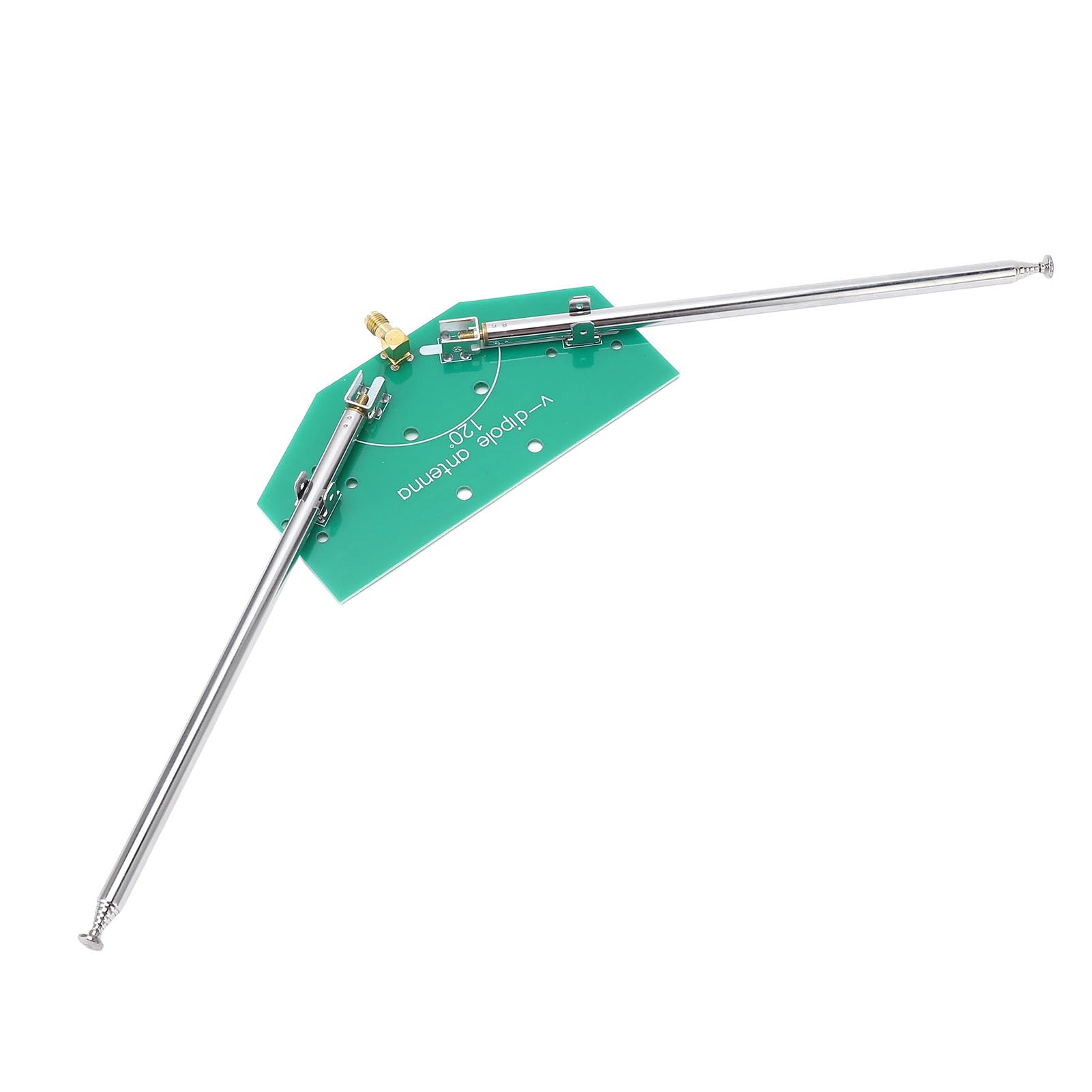 Teleskop-V-Dipolantenne, 97 cm Länge, Einstellbare Frequenz, 78 M–415 MHz, SMA-Buchse, Schnittstelle, Kontakte aus Silberlegierung für Luftfahrtanwendungen