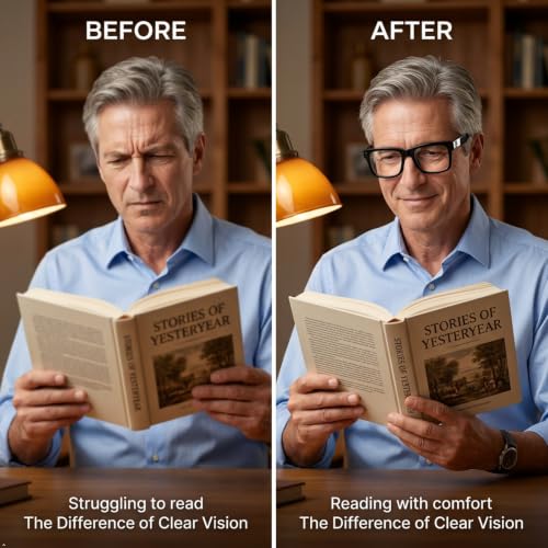 Image of Eyekepper Reading Glasses 3.50, Readers for Men, 6 Pack Oversized Square