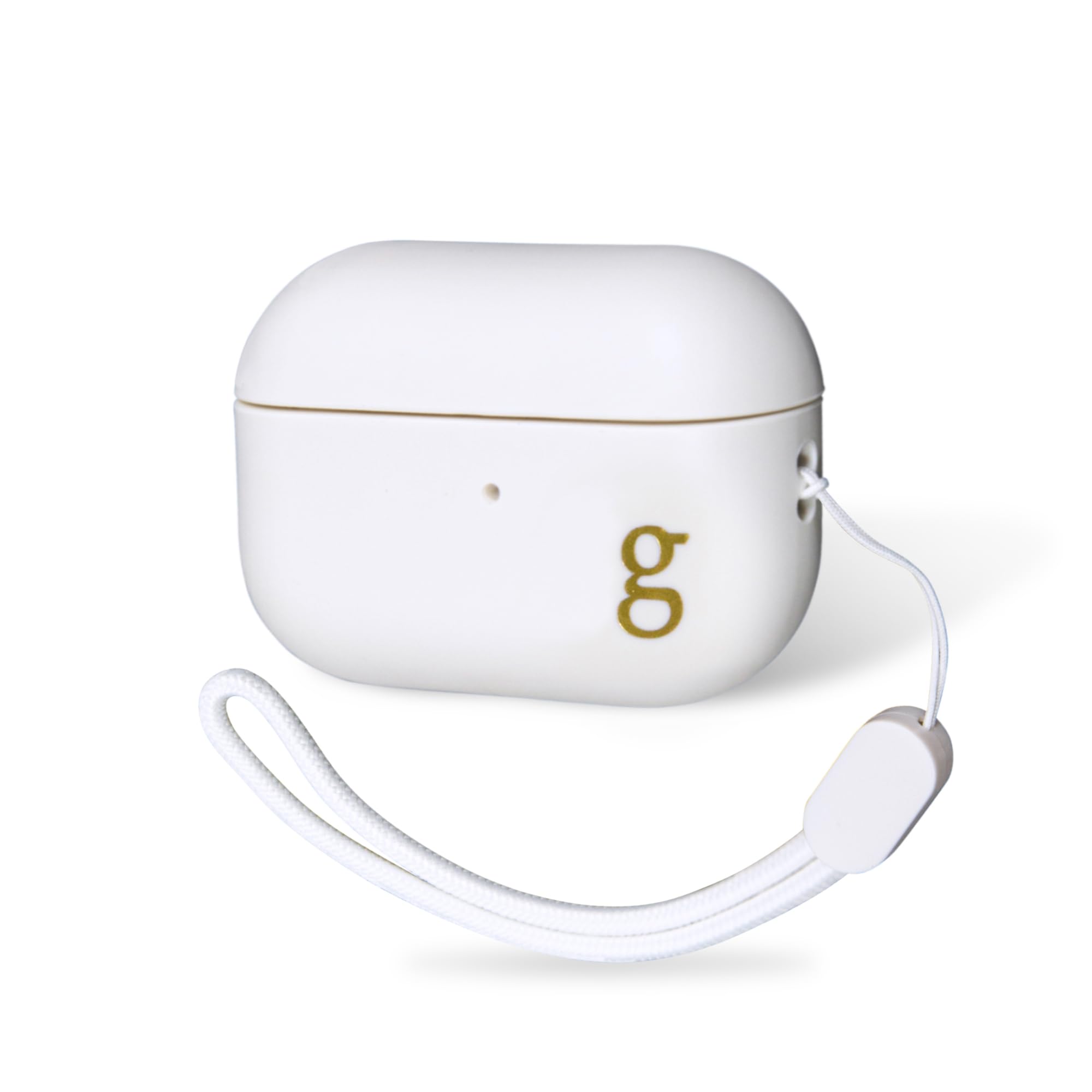 COLLECTIVE HOME - AirPods Pro 1st & 2nd Gen Case, Personalized Letter Design, Elegant & Secure with Lanyard, Premium TPU Material, Ideal for Stylish