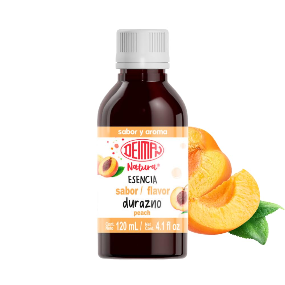 Deiman Natura Artificial Food Flavoring Peach Essence (4 fl oz)