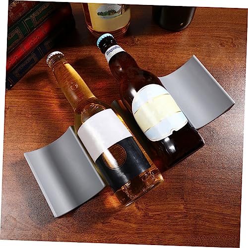 Casier à vin structure stable et design décoratif blanc lot de 4 modules en PP - 7
