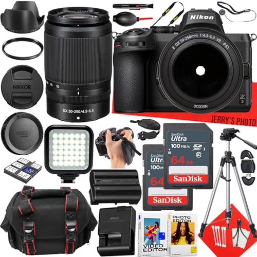 Nikon Z5 Mirrorless Camera Bundle (27pc)