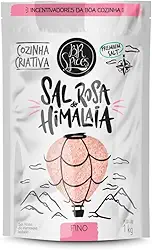 BrSpices - Sal Rosa Do Himalaia Iodado Fino BR Spices Pouch 1KG
