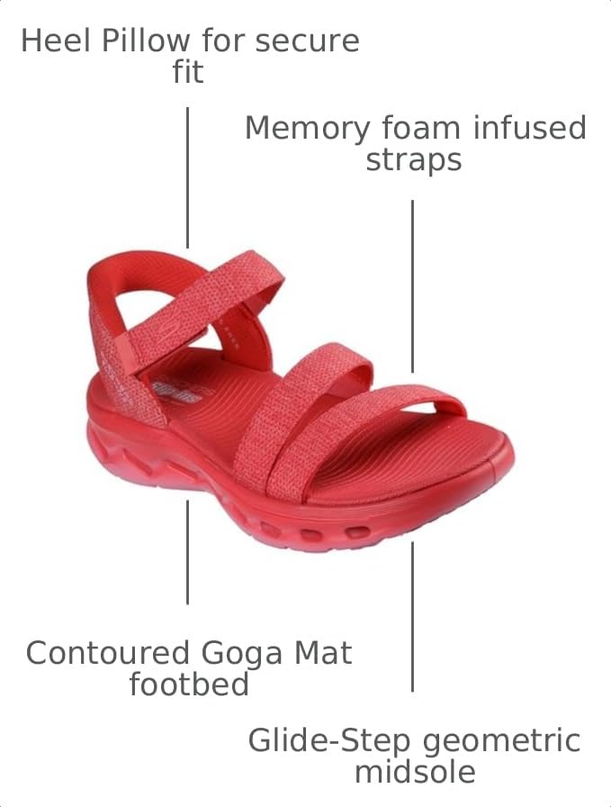 Image of Skechers Women's On-the-go Glide Step 2.0 Hands Free Slip-ins Sandal - Giselle