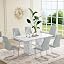 6 Light Grey Chairs|001