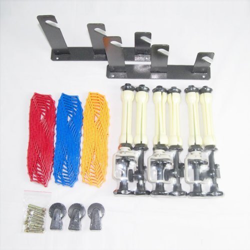 LimoStudio Photography 3-Roller Wall Mount Manual Background Support System Wall-Mounted, AGG368 - Thumbnail 5