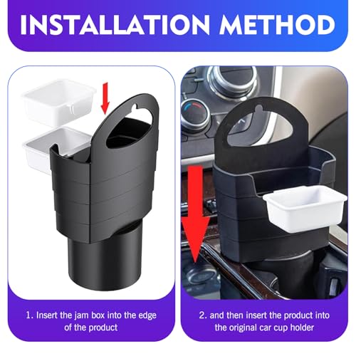 Porta papas fritas para auto con soporte para salsa miniatura 5