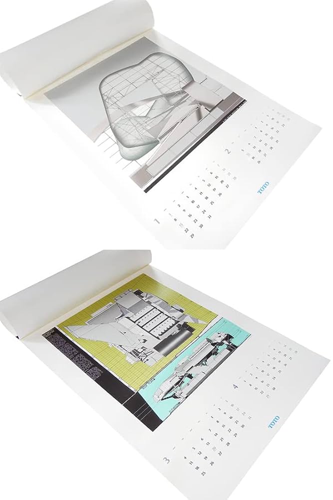 【新品未使用】2023 TOTO 安藤忠雄　ドローイング カレンダー 新品未使用】2023 TOTO 安藤忠雄 ドローイング カレンダー