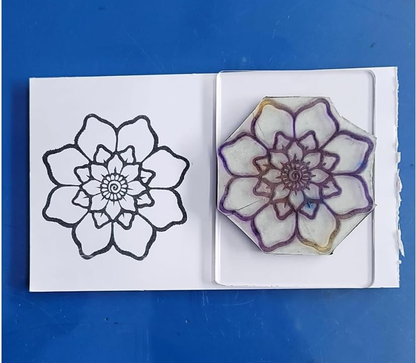 Monotech Enterprises Mehndi Supporting Tools Flower Design-image-2