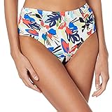 Panache Swim Damen Anya Riva Print Mid-Rise Bottom Bikini-Unterteile, Blumenmuster, Small
