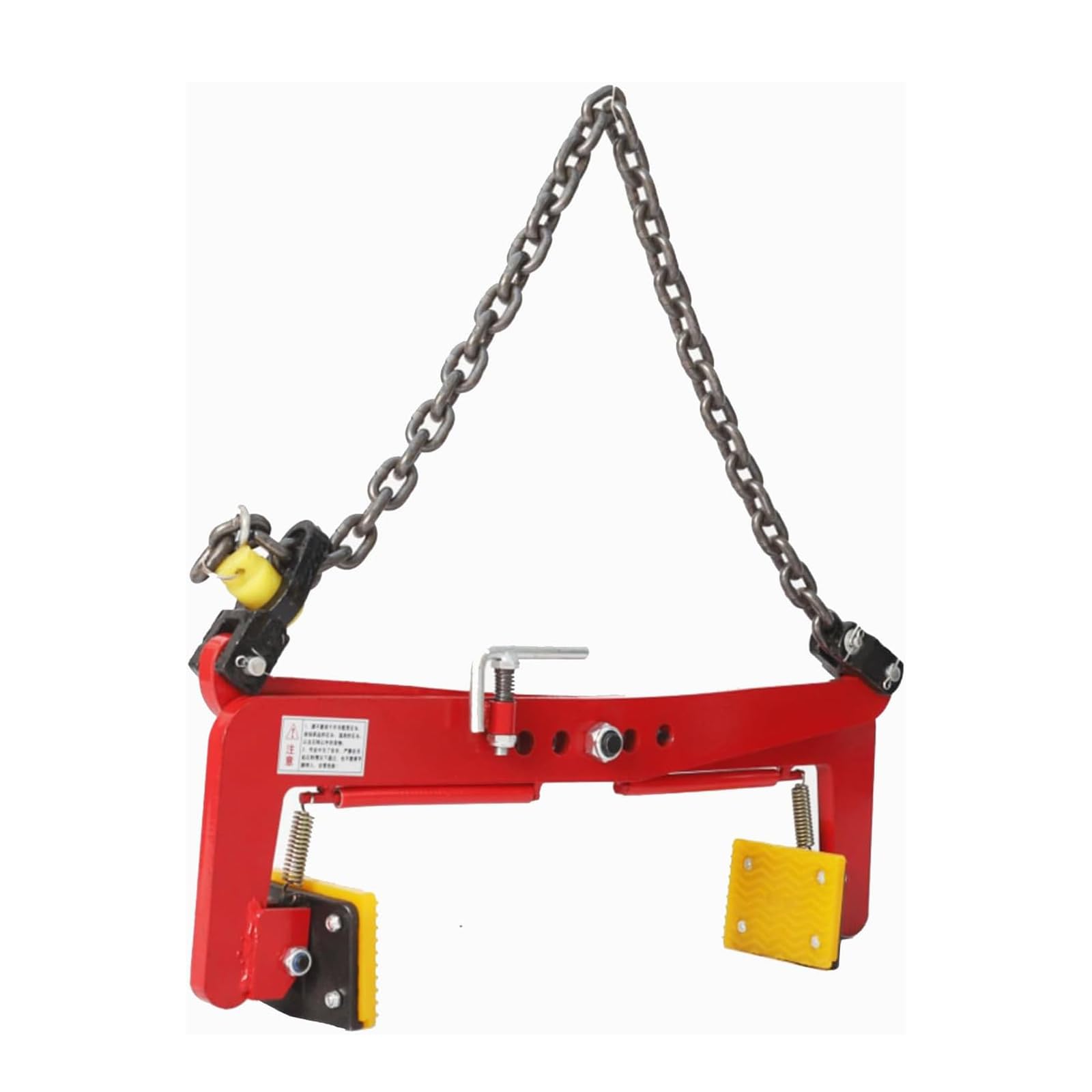 Alloy Steel Chain Pliers for Granite Slabs, Adjustable Stone Lifting Clamps, Vertical Carrying Tongs, Heavy-Duty Paver Lifter for Curb X-S,L