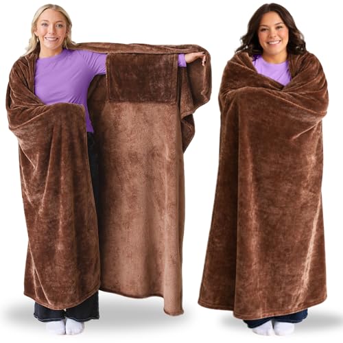Image of Super Blanky Wearable Blankets for Women & Men, Graduation Day Gift for Her, Cozy Gifts for Women, Wife Birthday Gifts Ideas