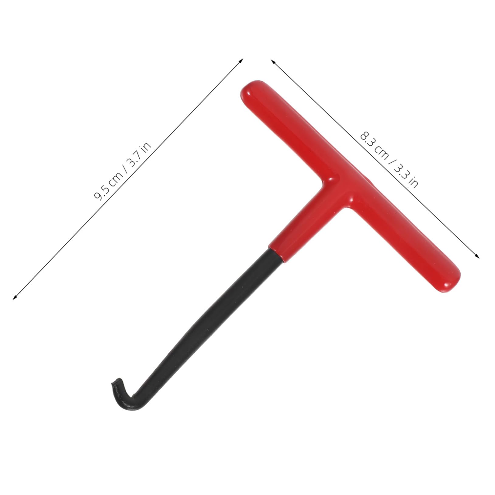 Milisten Exhaust Pull Hook Spring Puller Tool for Mechanics T Handle Tools for Exhaust Springs Exhaust Spring Puller with t Handle Dirt Bike Exhaust Spring Puller Steel