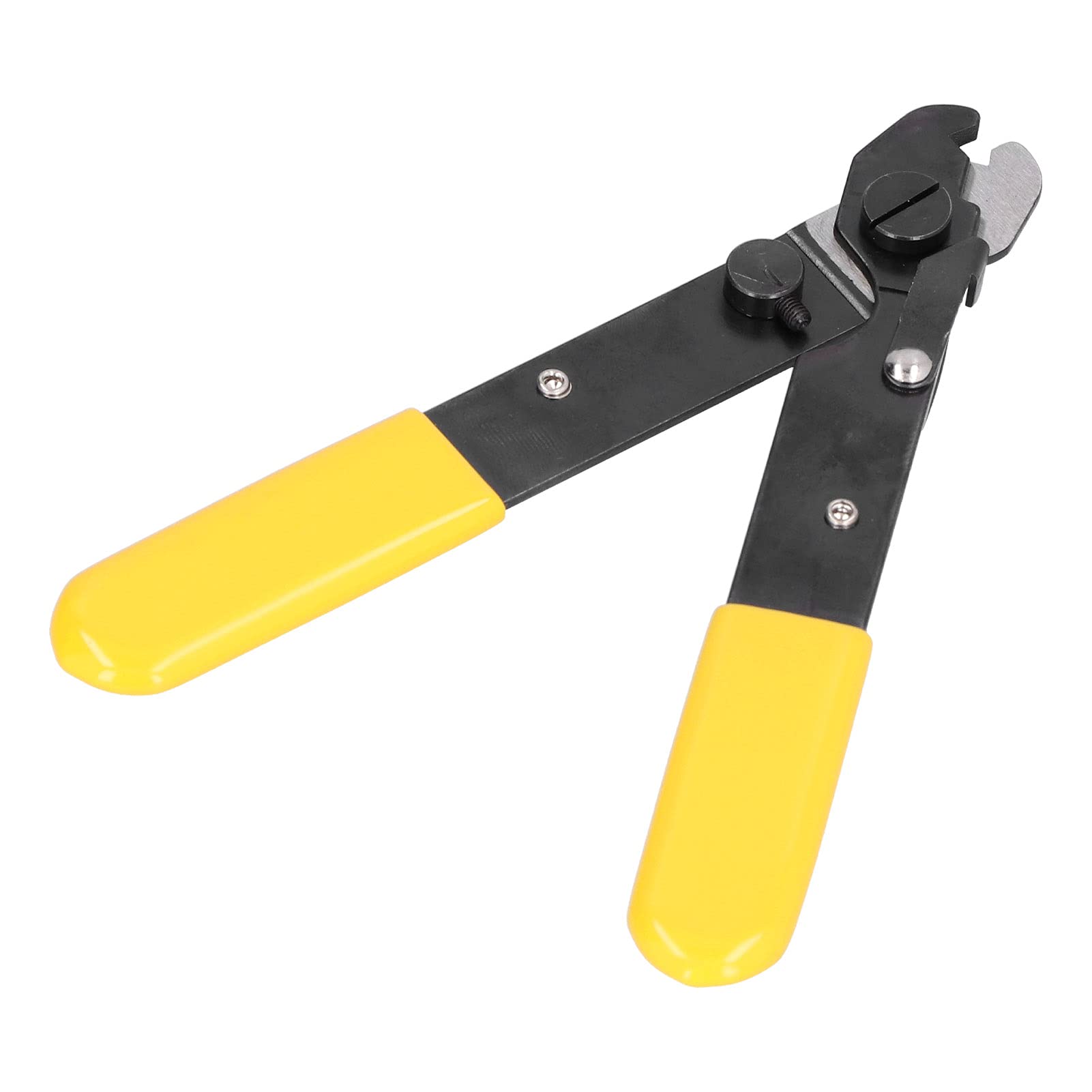 A K Homes -Single Hole Cable Cutting Pliers, Convenient Single Hole Fiber Optic Stripper for Cable T2102‑CFS‑1 for Working Technicians