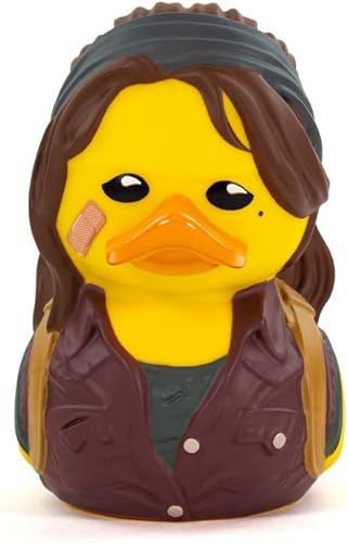 Miniatura 3 de TUBBZ Figura coleccionable de pato de goma de vinilo de Tess de edición en caja, producto oficial de The Last of Us, TV, películas y videojuegos