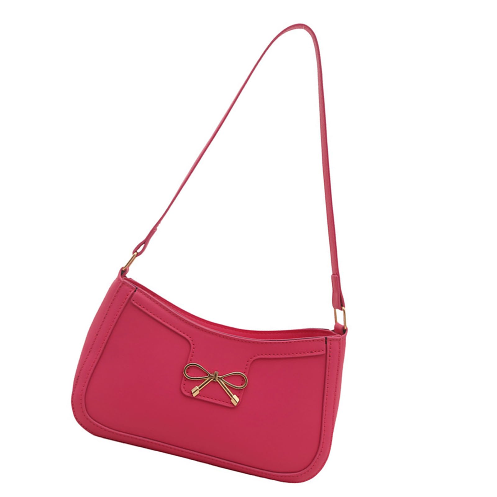 Hsyzygian Shoulder Bag Handbag Wedding Armpit Bags Underarm Purse with Bows Decors for Daily Commutes or Casual Travel Bows Handbag