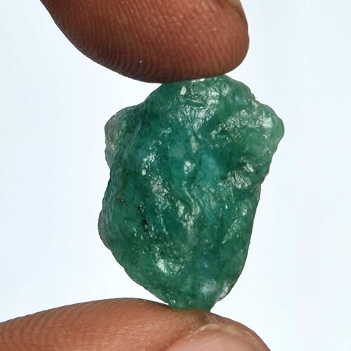 Miniatura 3 de GEMHUB Un cristal curativo de esmeralda verde de grado superior de 11.00 quilates, esmeralda natural, sin cortar, piedra suelta, Gema, Zambian -