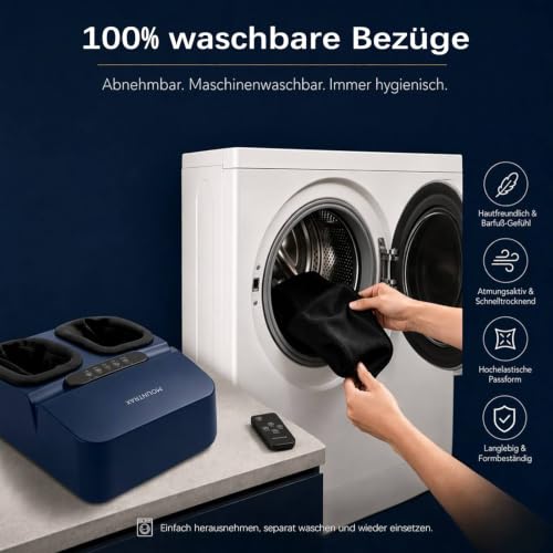 Mountrax Shiatsu Fußmassagegerät, 55°C Wärme, Hilfe bei Plantarfasziitis – Ansicht 5