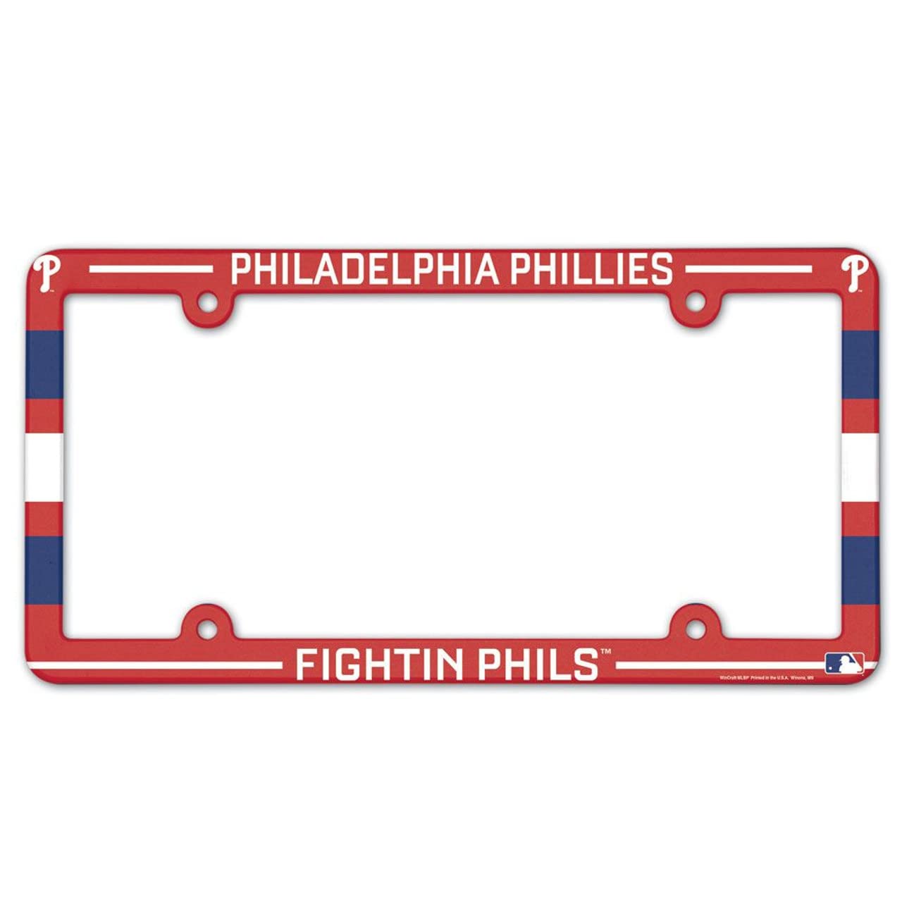Wincraft MLB Philadelphia Phillies LIC Full Color Plate Frame