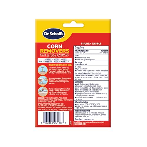 Dr. Scholl's Corn REMOVERS Seal & Heal Bandage with Hydrogel, 6 ct - image 8