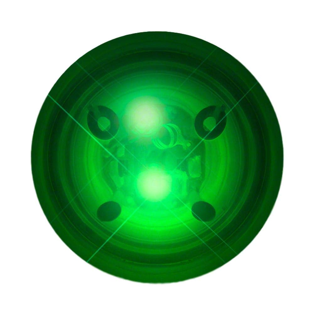 blinkee LED Impact Activated Bouncy Ball Green for Sensory Play Parties Gifts and Fun