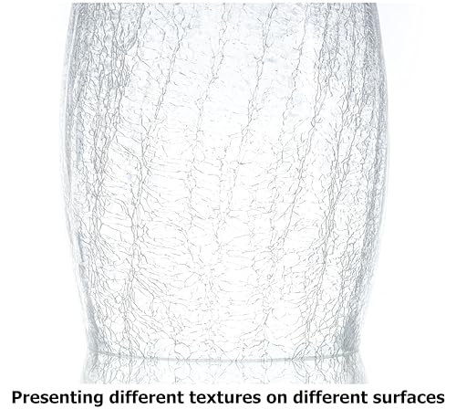 Image of GO&SO Glass Pendant Light Shades Set of 2,7.8 inch H x 4 inch D,Clear Crackle,Oval | 1.57 inch Fitter E26 Base,Chandelier Shades for Kitchen Island,Hanging Light Shades,Hand-Blown Art Fixtures