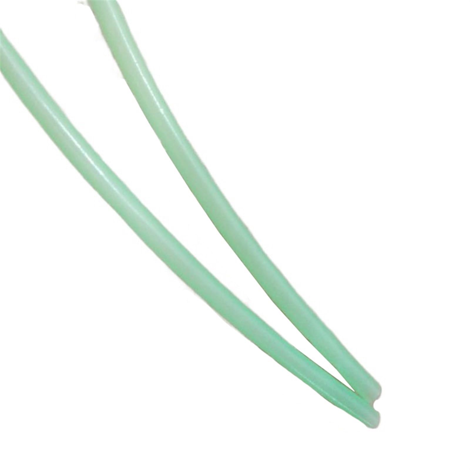 flexiable rubber 3mm Diameter Luminous Heating Shrink Tube Saltwater Fishing Accessories Shrink Sleeves Fishing Rigs Protector 2 Meter bag drain elastic (Color : 1pack shrink tube)