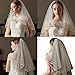 Shurhome Stylish Bridal Veil Delicate Multilayer Layers Fashionable Soft Bridal for Bride and Event Elegant Bride Outfit