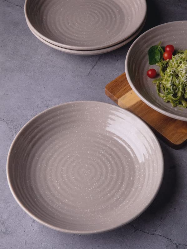 GOOD HOMES WITH WORD YSR Goodhomes Pure Melamine Pasta Plate Set of 4, SW-SWMT-540-GREY-4 (B0BM64SSCV) Amazon Price History, Amazon Price Tracker