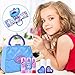 SOLLASY Kids Makeup Kit for Girl Kids Toys Makeup for Kids 50PCS Play Makeup Set Washable Cosmetic Non-Toxic Toddlers Pretend Frozen Makeup Birthday Gifts for Age 3 4 5 6 7 8 9 10 11 12 Years Old