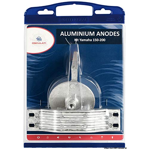 Kit anode hors-bords Yamaha 150/200 aluminium évite la corrosion et l'usure moteur