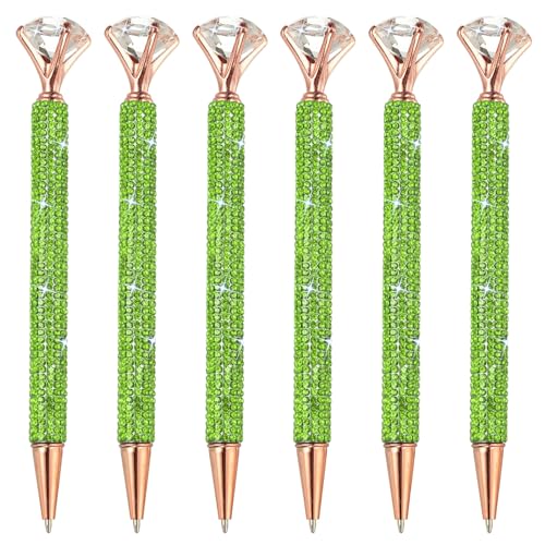 Stylo cristal twist de marque PATIKIL en métal avec une recharge d'encre noire durable