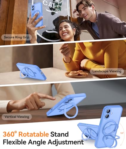 Coque magnétique pour iPhone 17 avec protection complète de caméra