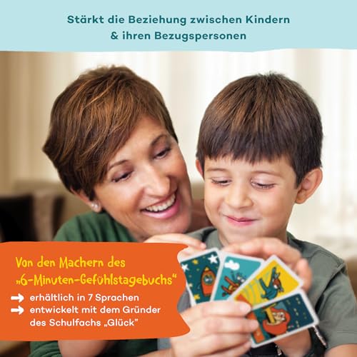 6-Minuten Gefühlskarten für Kinder [40 Emotionskarten + Mini-Geschichten] - Emotionale Intelligenz spielerisch fördern – Ideal für Schulstart & Einschulung