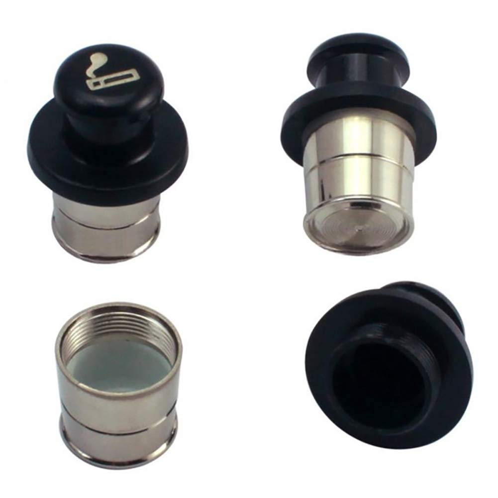 1pc Voiture Briquet en Forme de boîte de Rangement en métal Coffre-Fort Secret Stash Diversion Cachette Container Stash Boîte de dérivation Conteneur