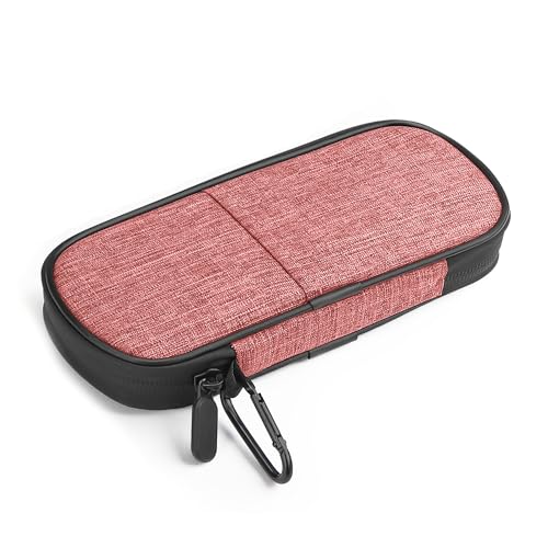 Image of Gelozid Insulin Cooler Travel Case Diabetic Medication Insulated Cool Organizer with 2 Reusable Ice Packs for Insulin Pen and Other Diabetic Supplies, for the Daily Life and Trip(Pink)