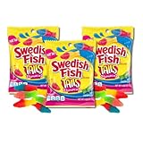 Swedish Chewy Gummy Fish - Pack of 3, 3.6 oz. Bags By Lyza's Sweets & Treats (Fish Tails (Dual-Flavor))