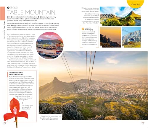 Image of DK South Africa: Must-See Sights. Culture & History. Detailed Maps & Tours. Covers Cape Town, Kruger National Park, & more (Travel Guide)