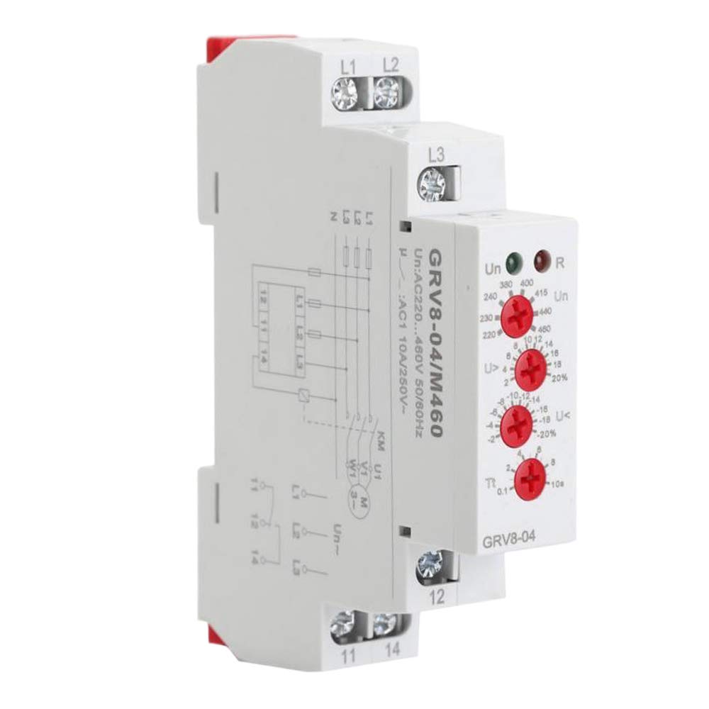 Buy Semoic GRV804 M460 3Phase Voltage Monitoring Relay Phase Sequence
