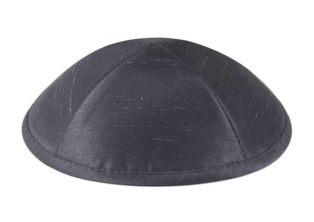 Zion Judaica Deluxe Raw Silk Kippot Bulk Packs or Single Kippah Includes Free Clips