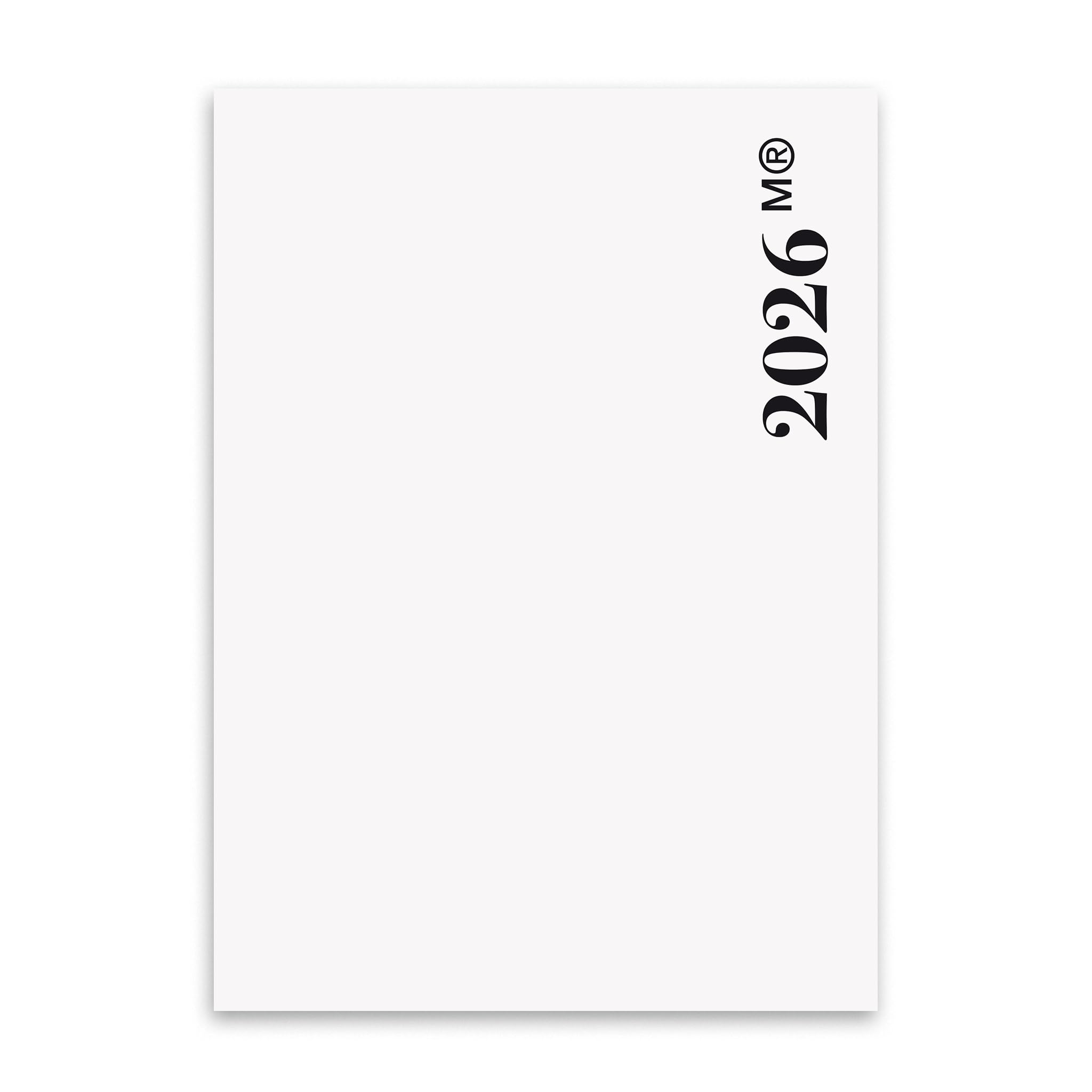 Miquelrius - Refill Agenda 2026 Cover, Vertical Week View, Replaceable Weekly Inner Planner, Expanded A5 Size (155 x 213 mm), Spanish-EN-PT